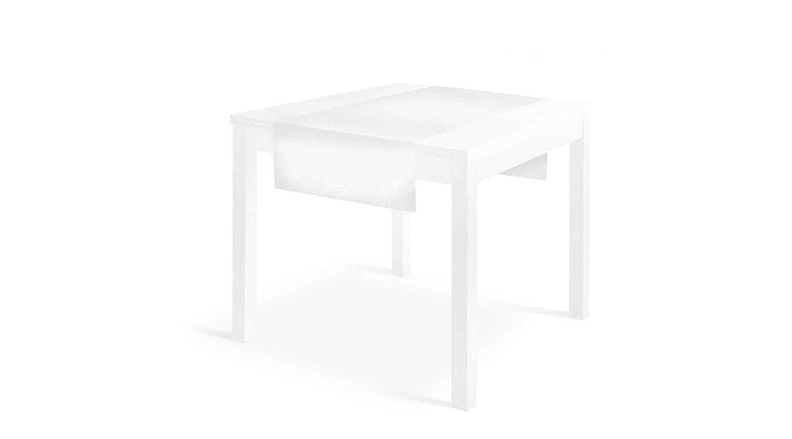 Tischläufer Rolle Airlaid bianco