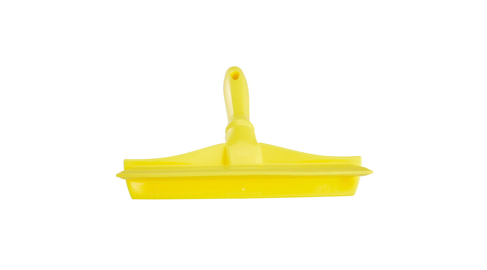 VIKAN Ultra Hygiene Abzieher mit Ministiel, 245 x 104 mm, gelb