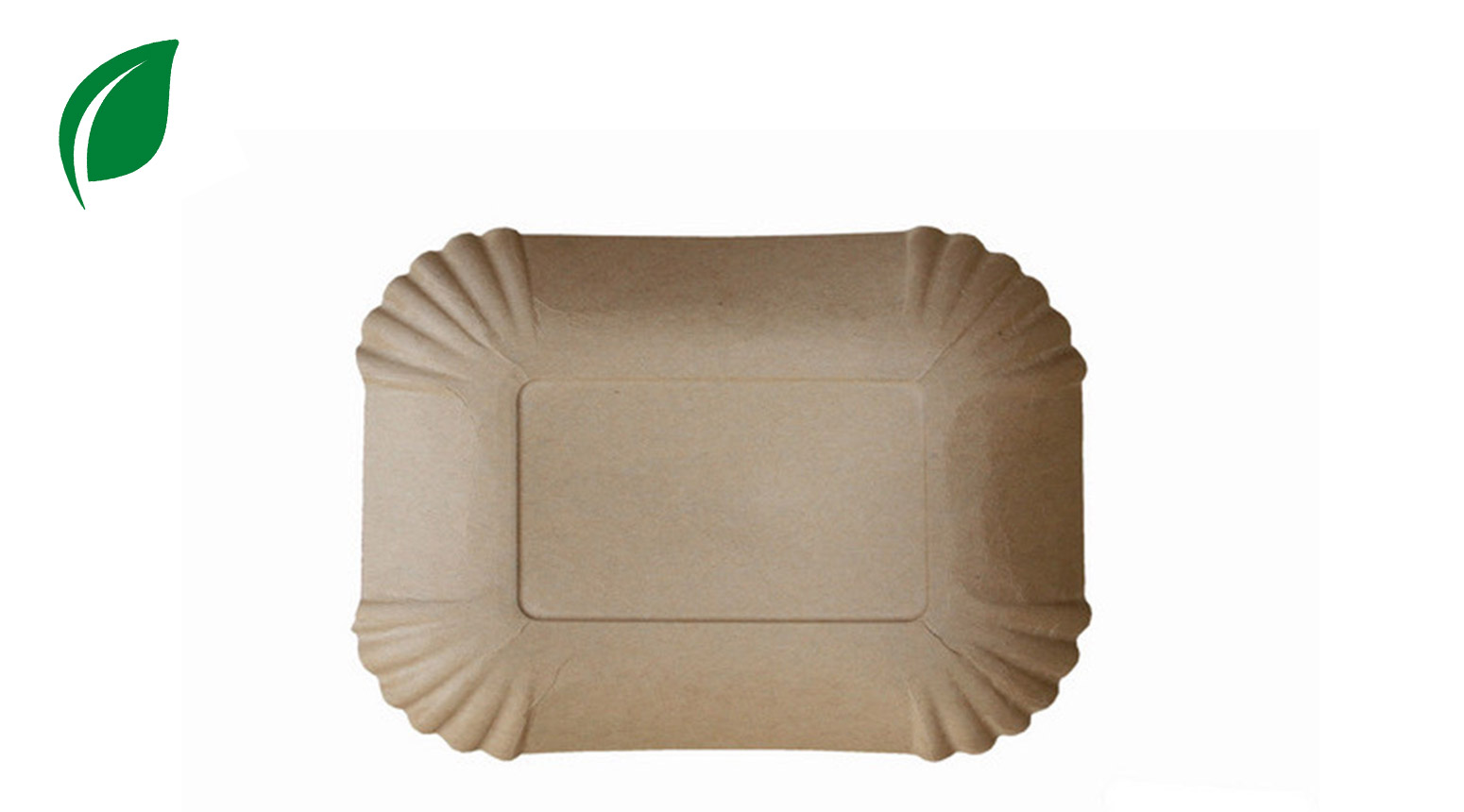 Pommes-Frites Schale ÖKO-LINE, 175 x 105 x 30 mm, braun