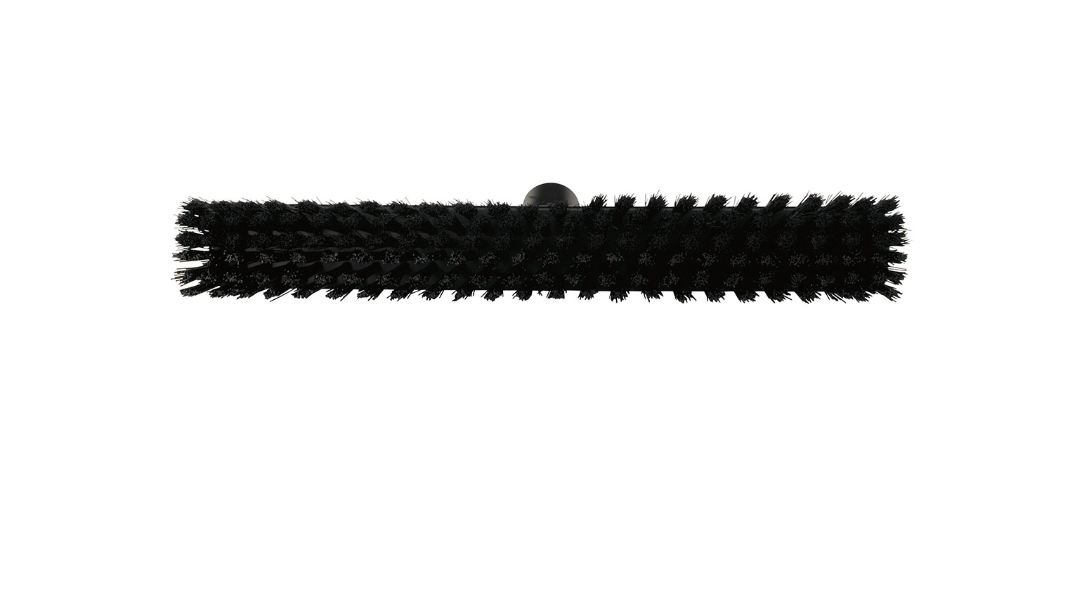 VIKAN Besen, weich/hart, 410 mm, Borstenlänge 58 mm, schwarz