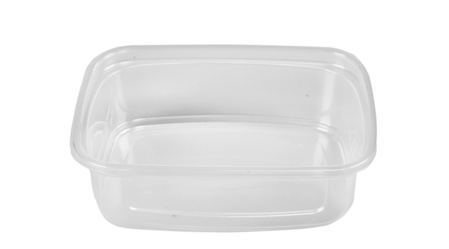 Feinkostbecher Budget rechteckig, 500ml