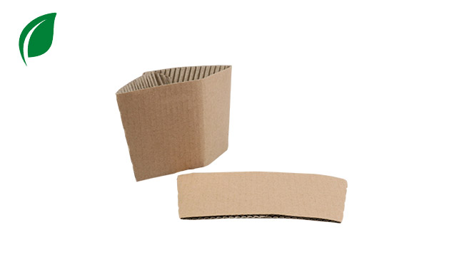 Manschette für 3 dl Becher, Ø 90 mm, Karton, braun