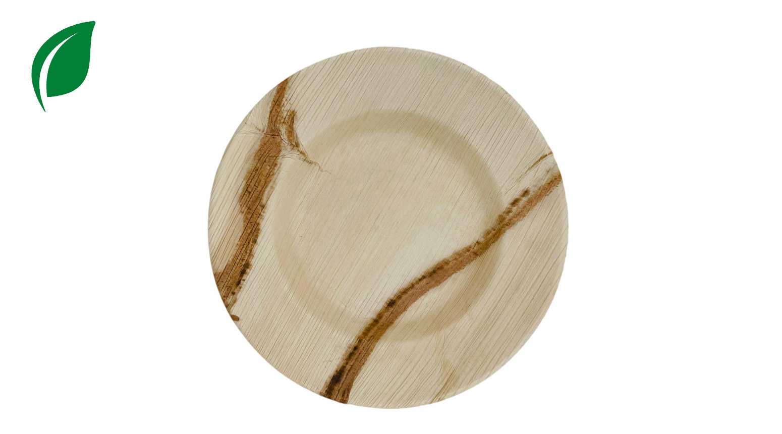 Palmblatt Teller, rund, Ø 230 mm