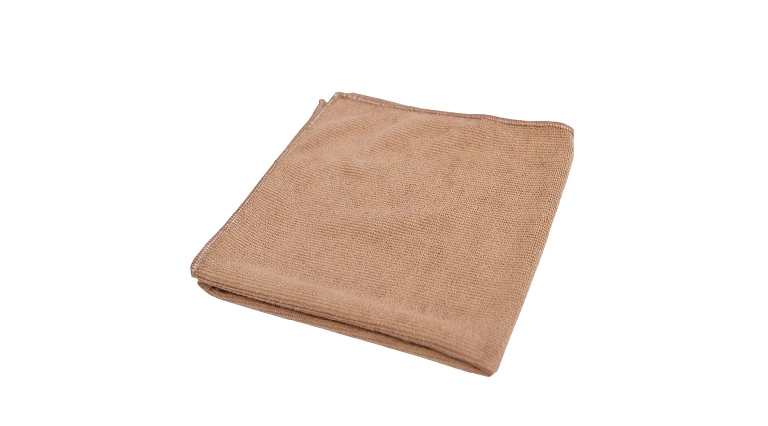 Gestricktes Microfasertuch, 40 x 40 cm, braun