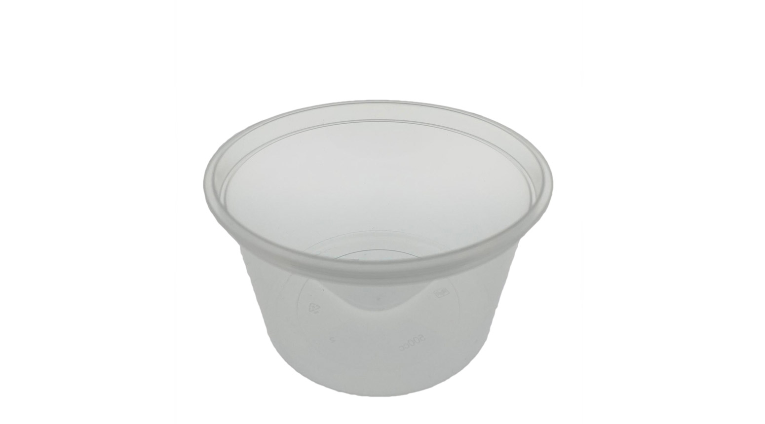 Feinkostbecher Deluxe, 500 ml, transparent