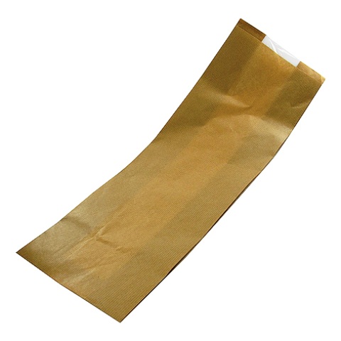 Brotbeutel mit Sichtfenster braun 160/100 x 500 mm