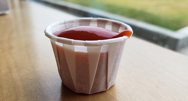 Saucenbecher aus Papier