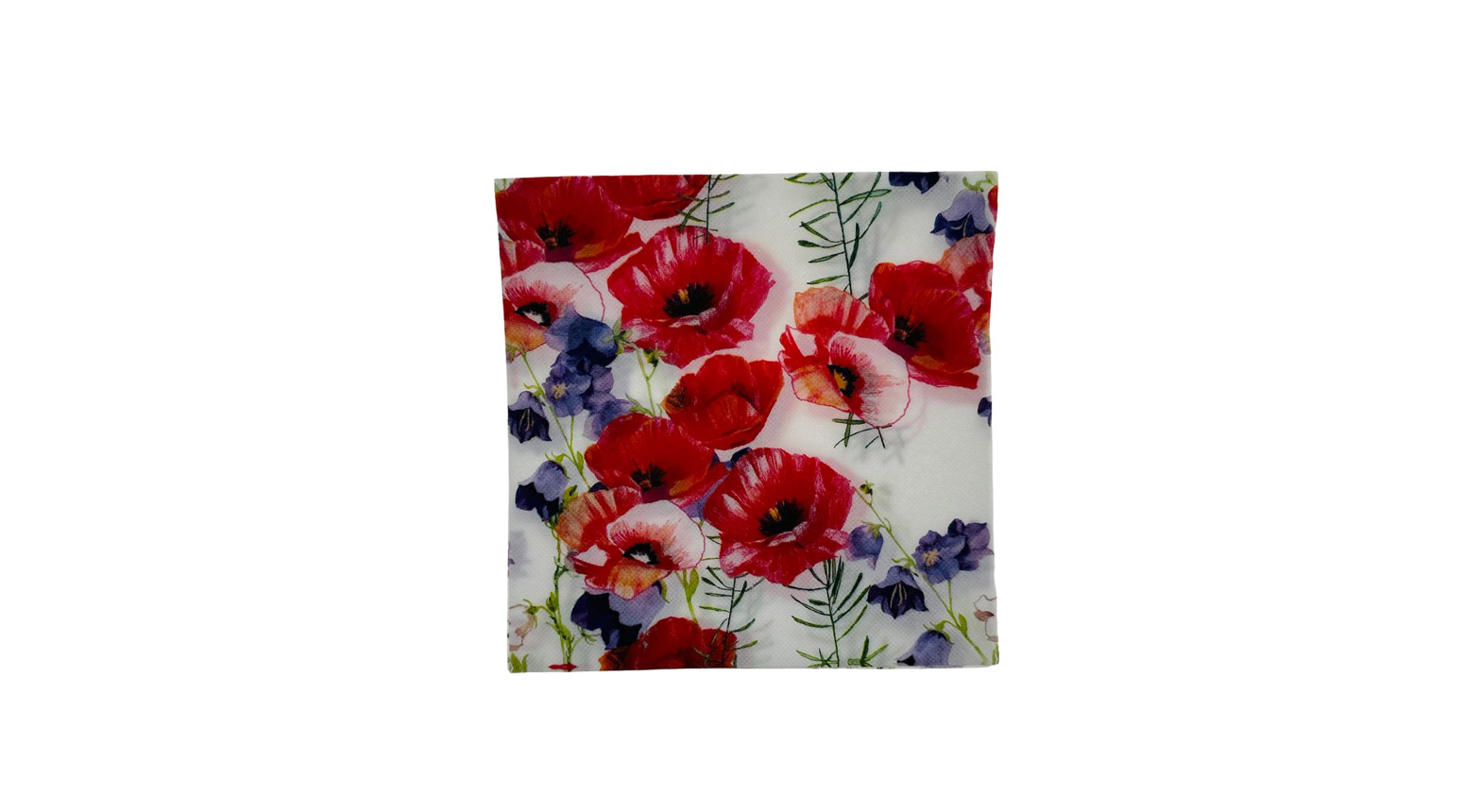 Serviette Paloma, 2-lagig, 40 x 40 cm, 1/4 Falz, Bouquet