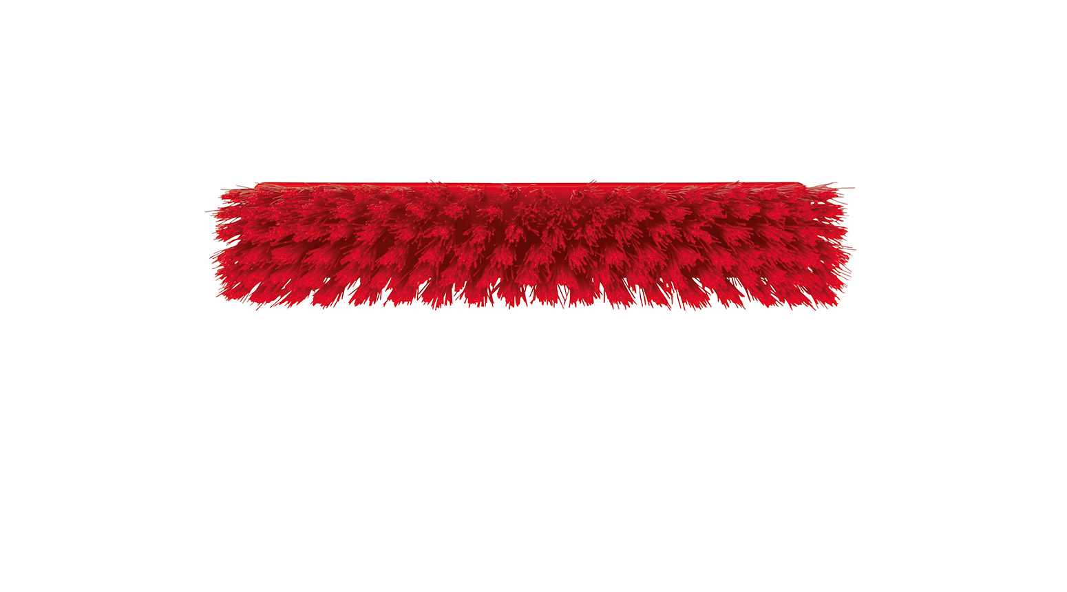 VIKAN Kehrbesen mit Rechtsgewinde, medium, 310 mm, rot