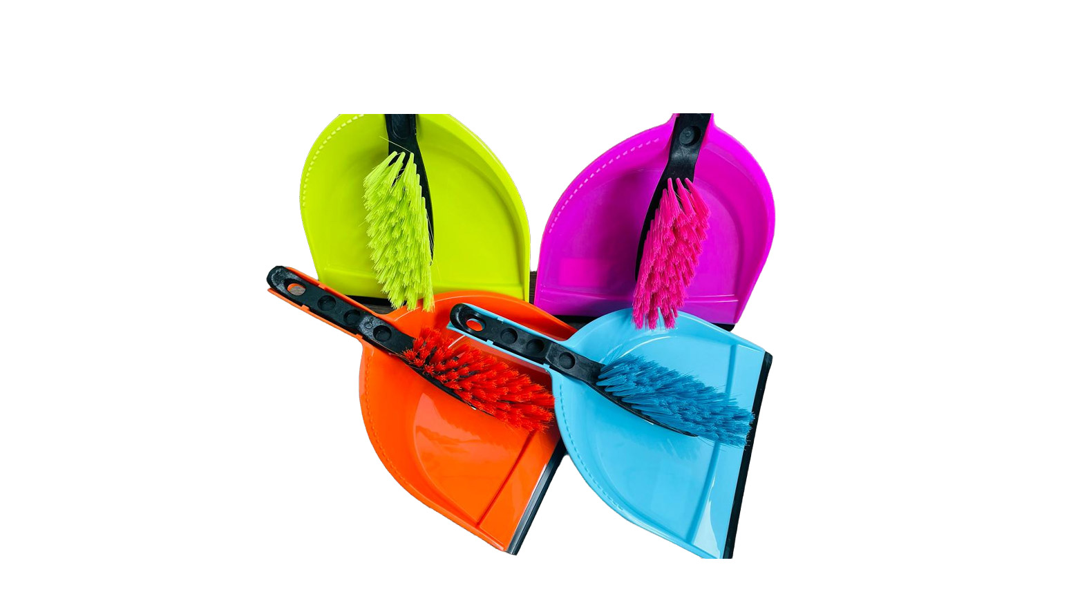 Kehrgarnitur "Neon" bunt