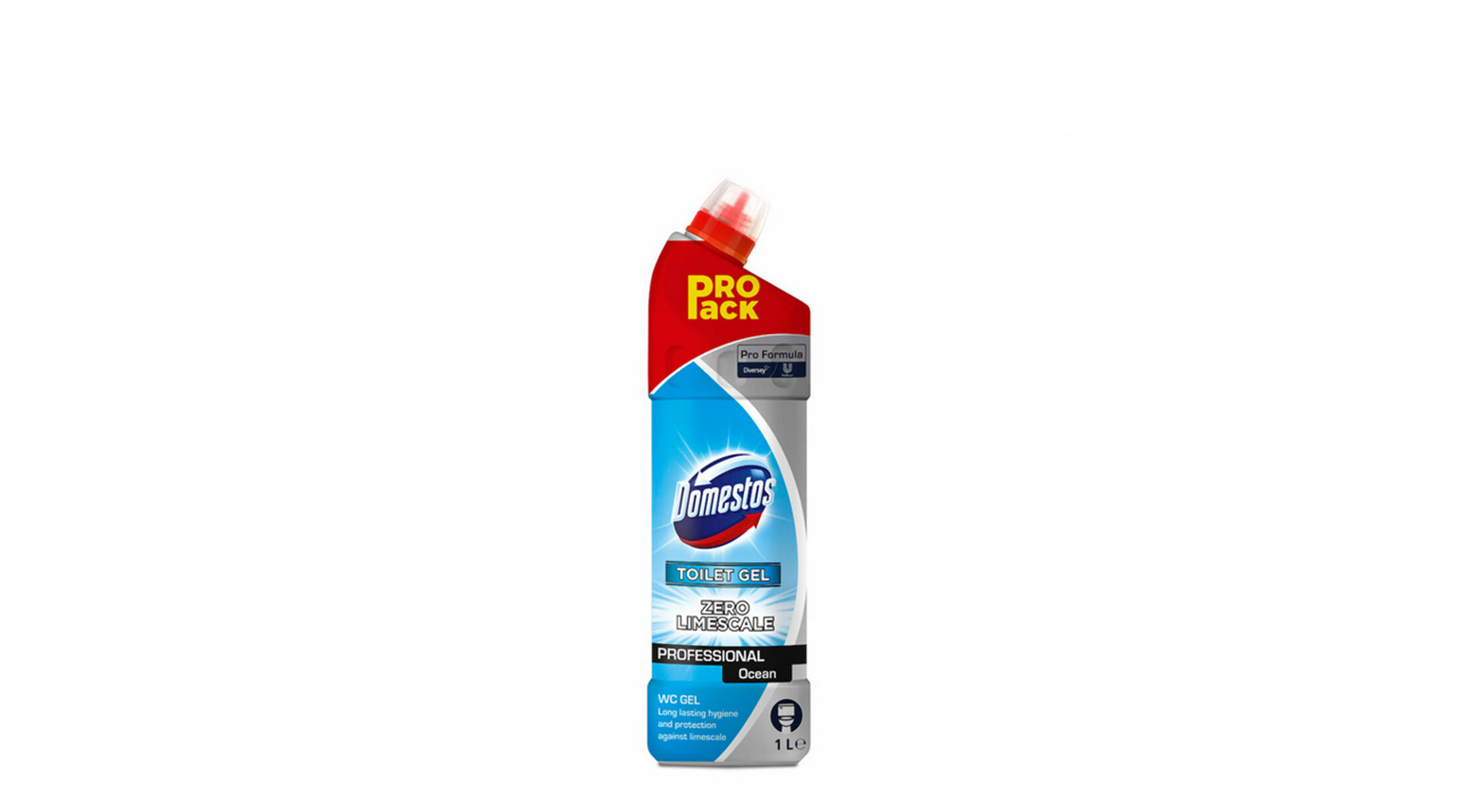 Domestos Professional WC-Entkalker, parfümiert, 12 x 1 Liter