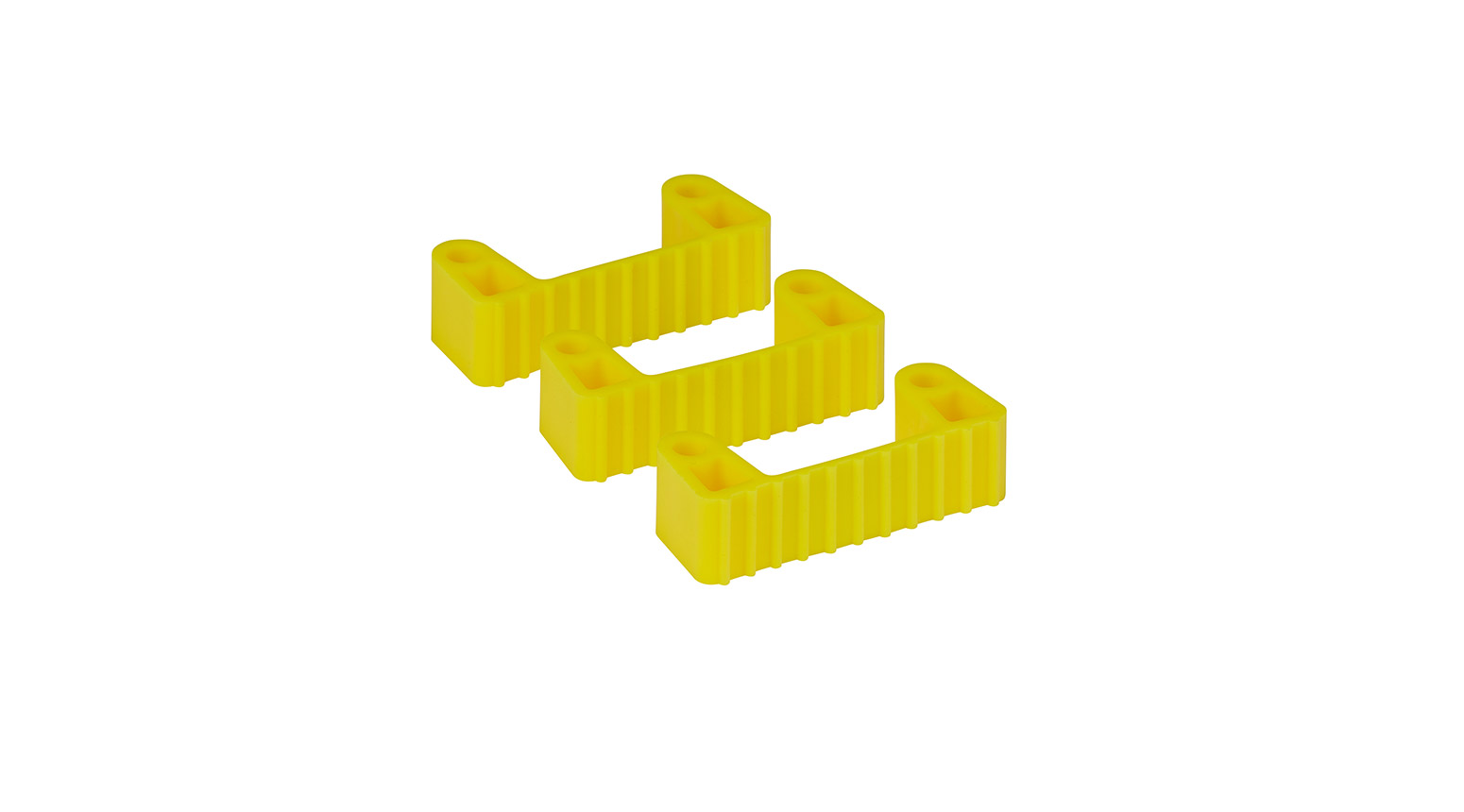 VIKAN 3 Ersatzgummis für V1011 & V1013, gelb