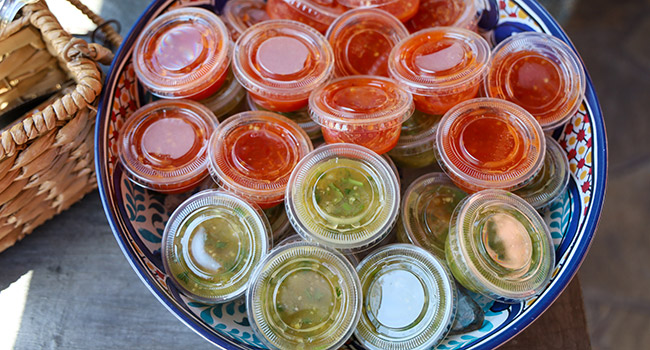 Saucenbecher Kombipack