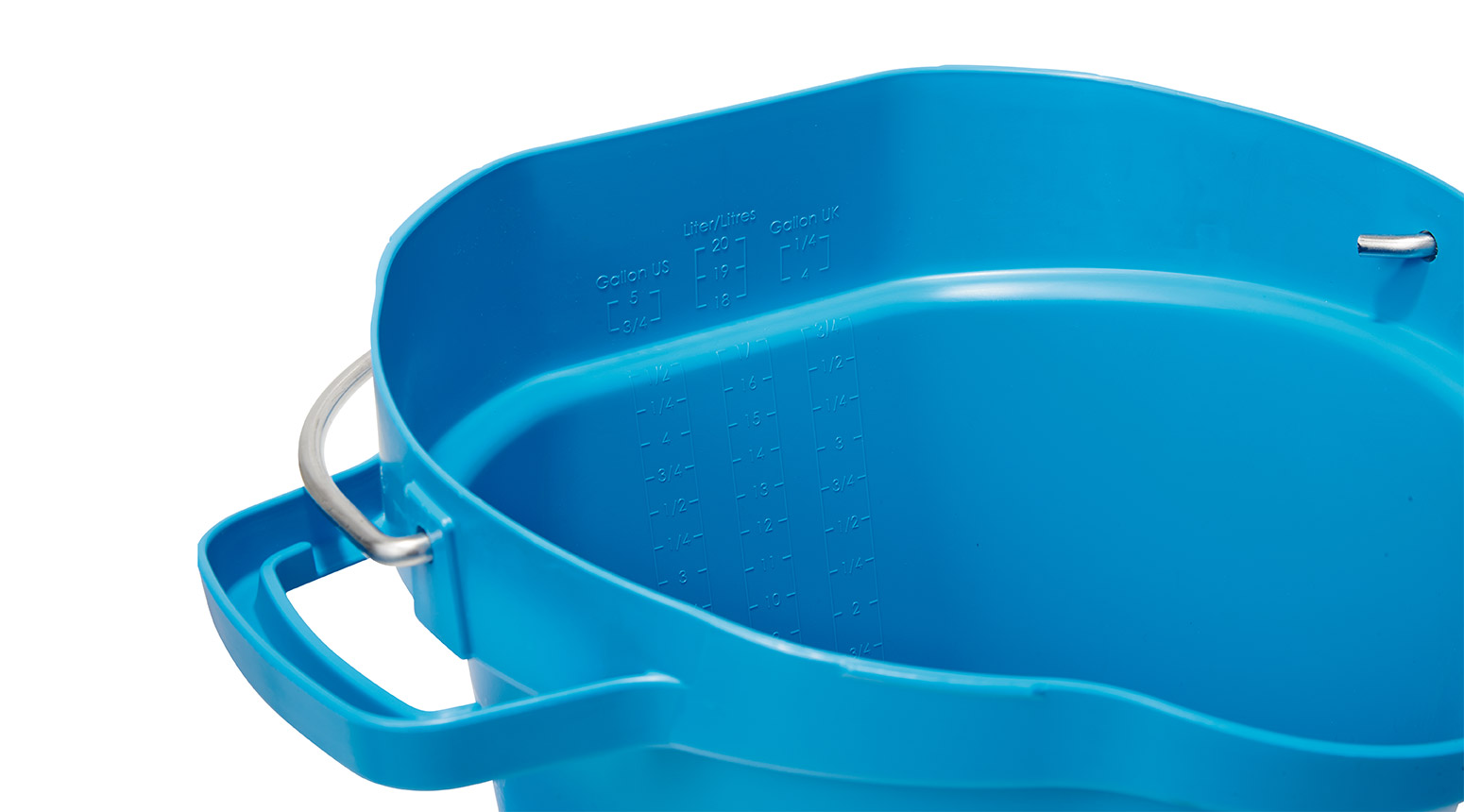 VIKAN Eimer, 20 Liter, blau