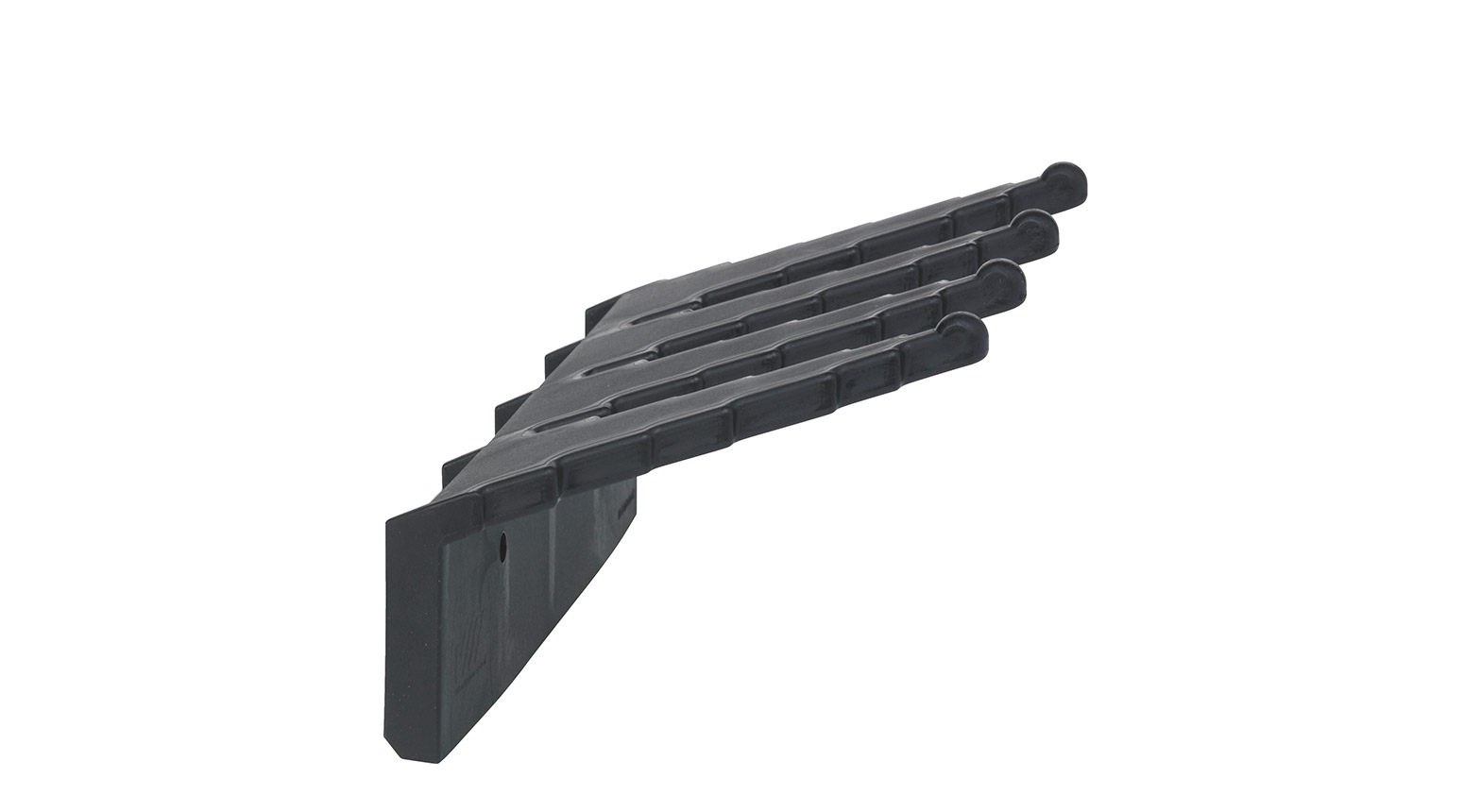 VIKAN Wandhalterung, 240 mm, schwarz