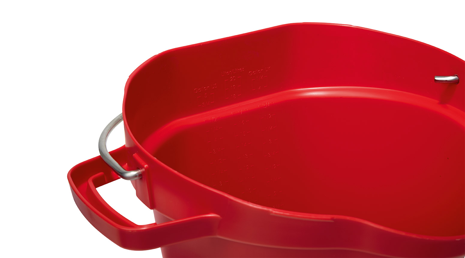 VIKAN Eimer, 20 Liter, rot
