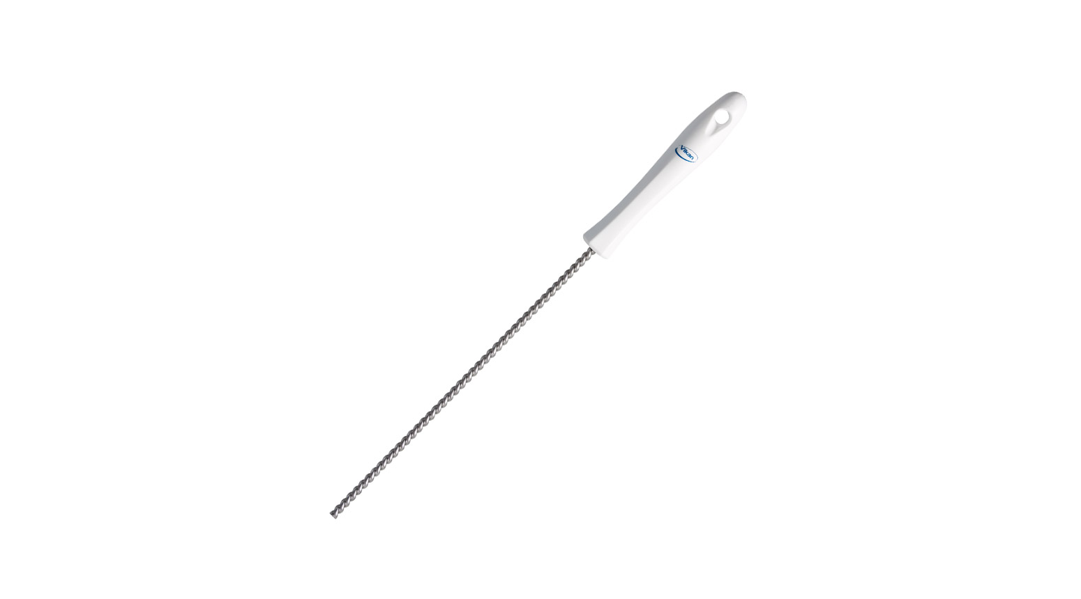 VIKAN Flexibler Stiel, Edelstahl, 755 mm, Ø 5 mm, weiss