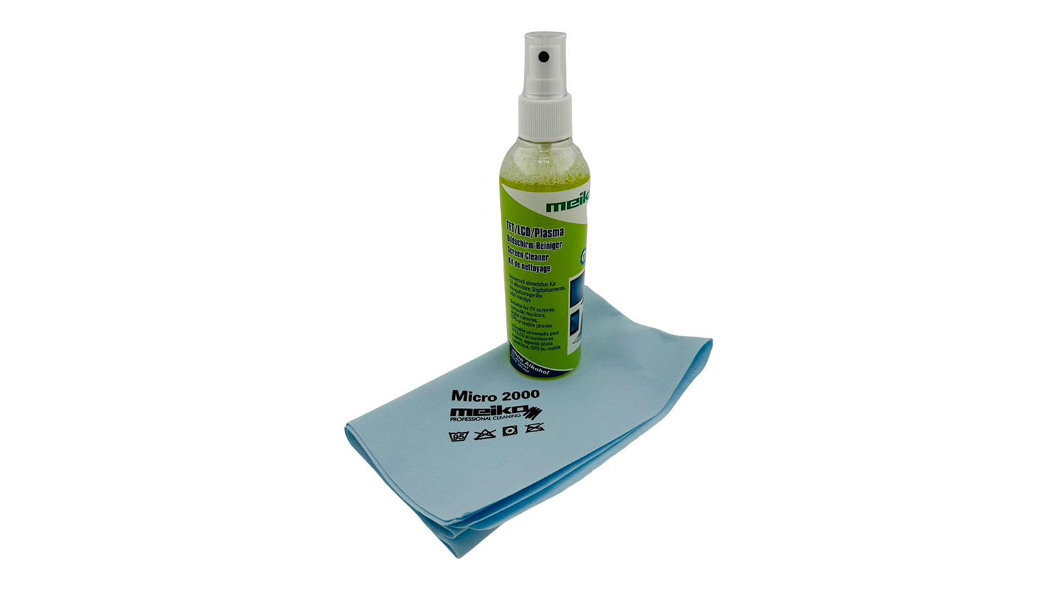 Bildschirmreiniger-Set, 250 ml, inkl. Microfasertuch
