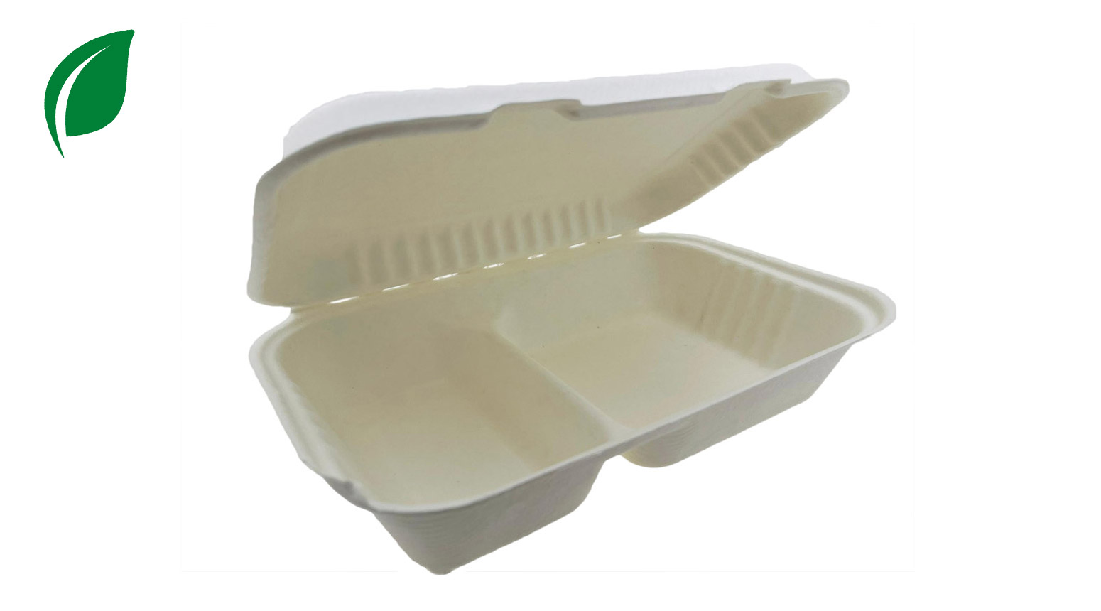 Menübox ÖKO-LINE, 2-teilig, weiss