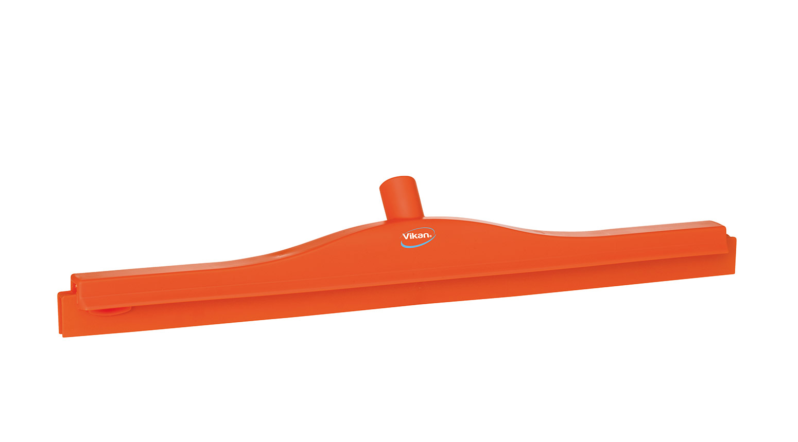 VIKAN Ultra Hygiene Bodenschieber mit austauschb. Kassette, 600 mm, orange