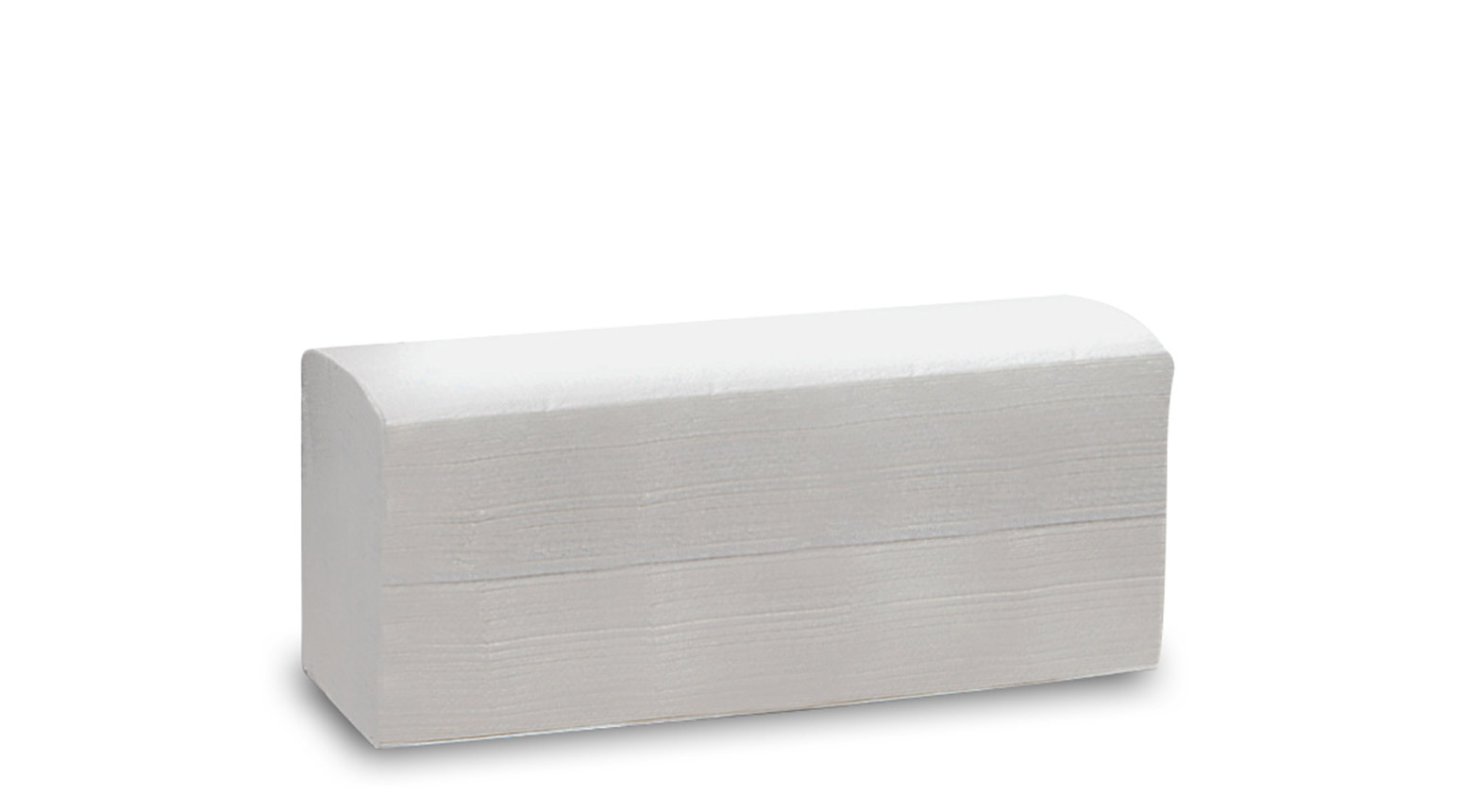 Falthandtuch, 2-lagig, 24 x 24 cm, Z-Falz, weiss