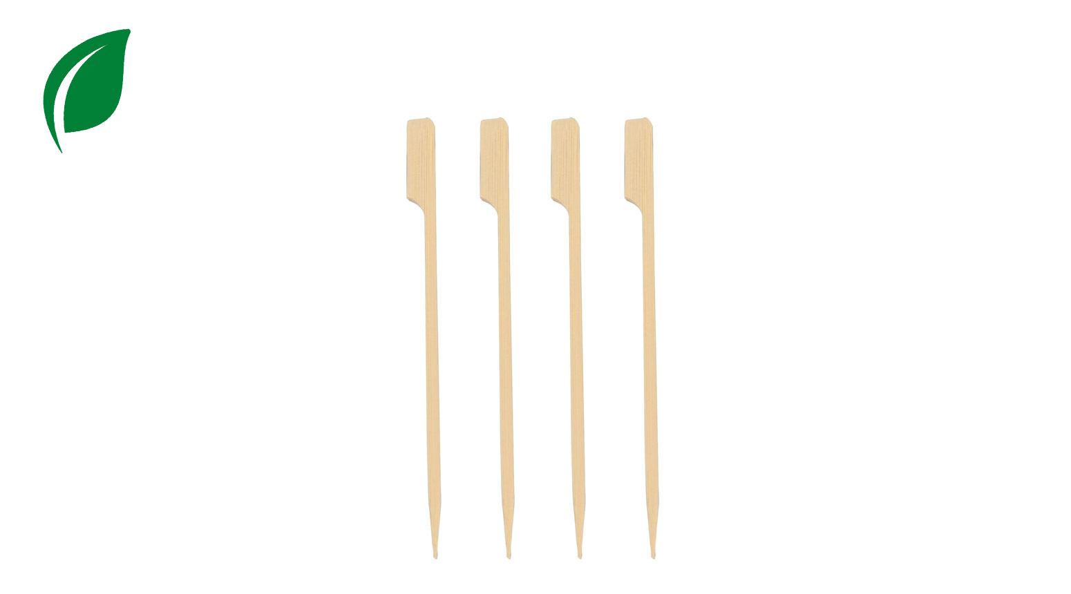 Spiesse "Schwert", 15 cm, braun