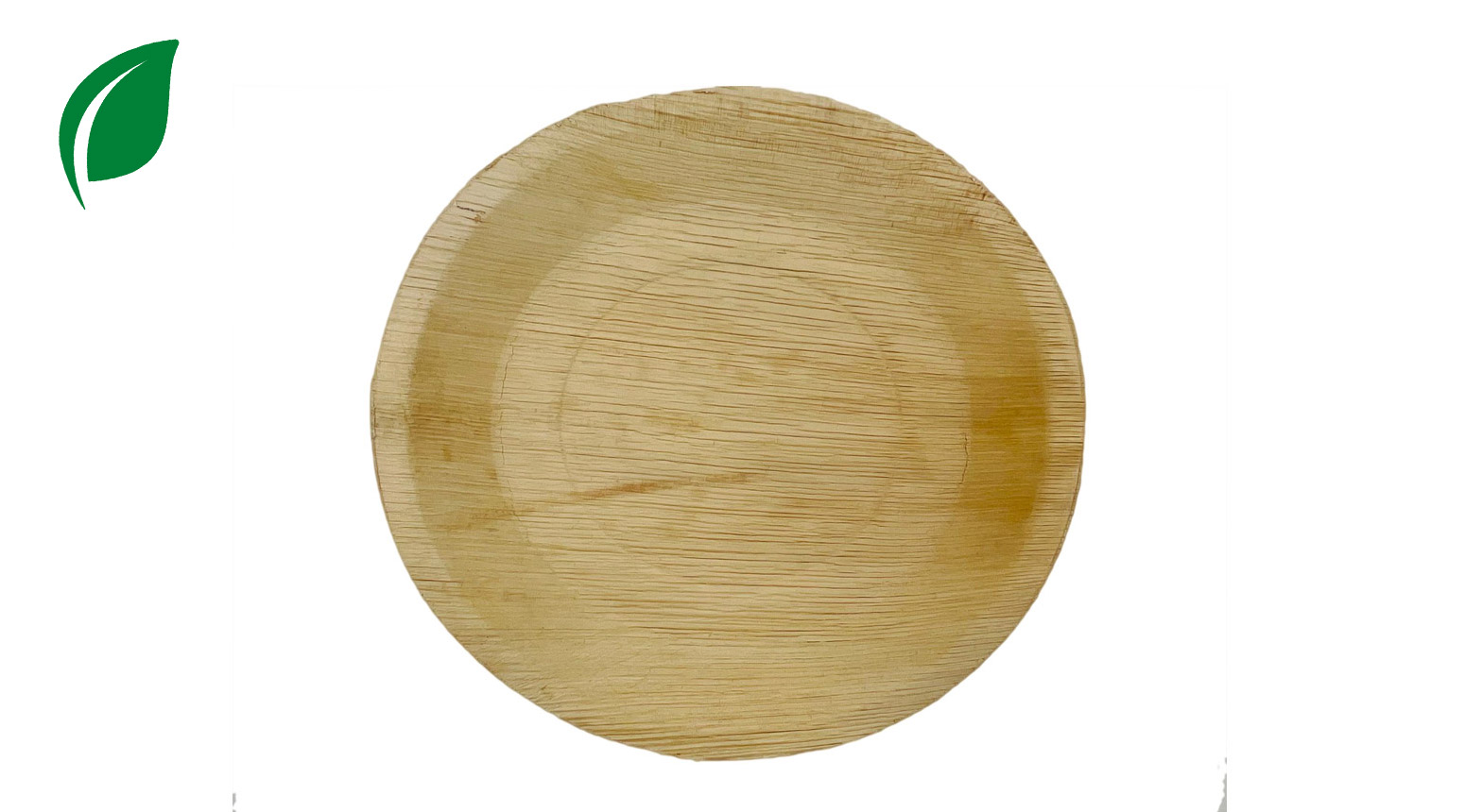 Palmblatt Teller, rund, Ø 260 mm